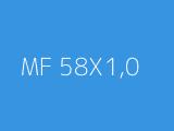 MF 58X1,0 